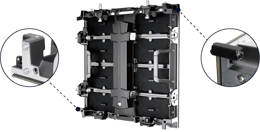 Anti-damage System LED Display Rental